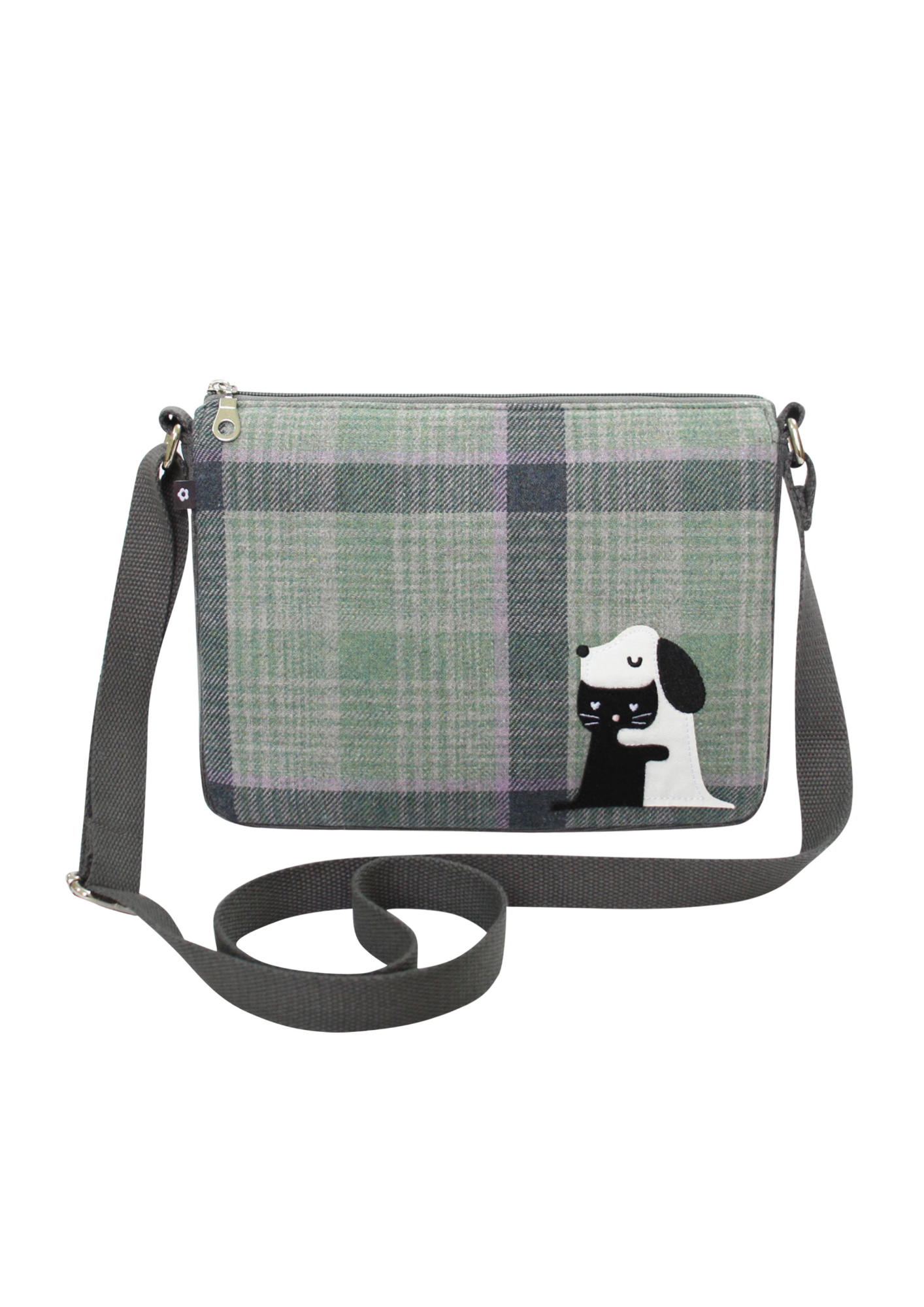 An image of the Earthsquared Animal Applique Messenger Bag