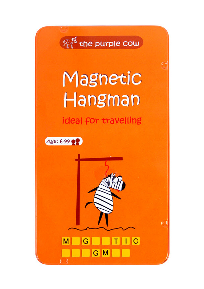 An image of the University Games Hangman Magnetic Travel Game