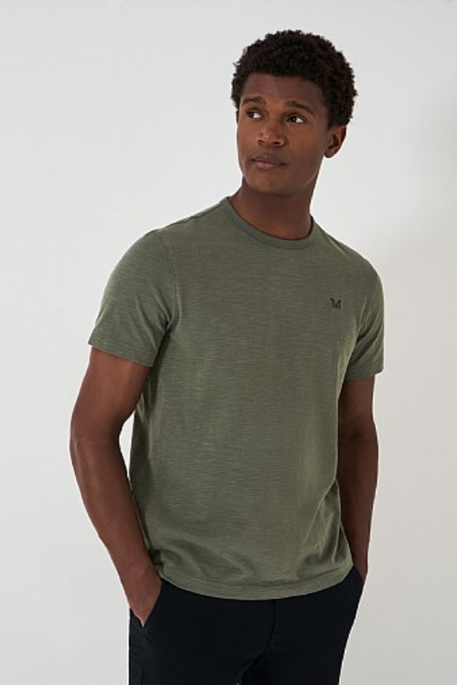 An image of the Crew Clothing Slub T-Shirt