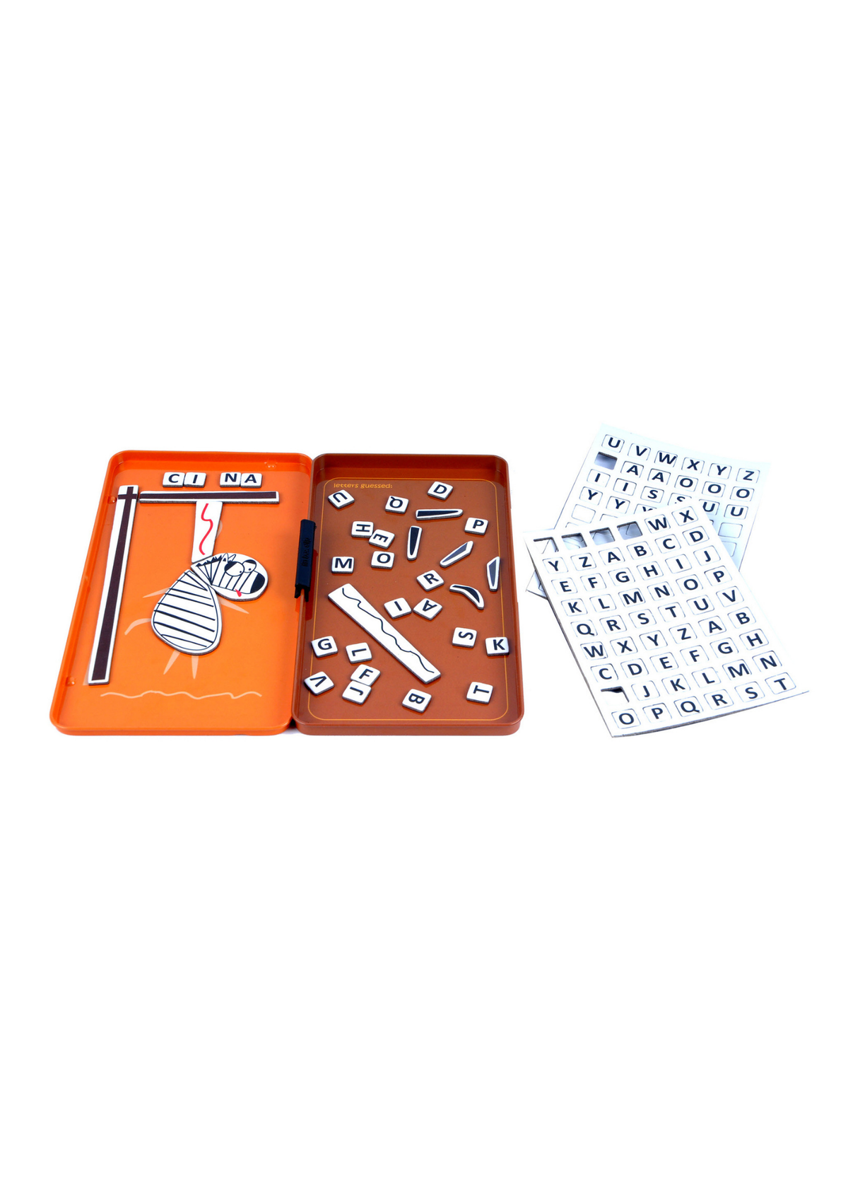 An image of the University Games Hangman Magnetic Travel Game