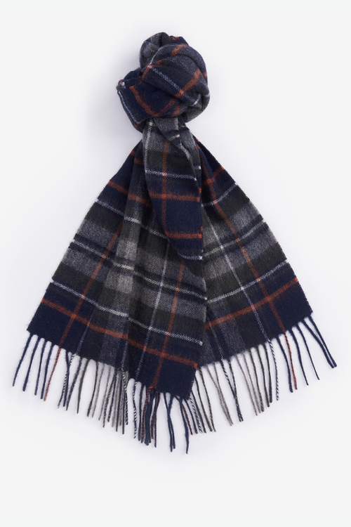 An image of the Barbour New Check Tartan Scarf