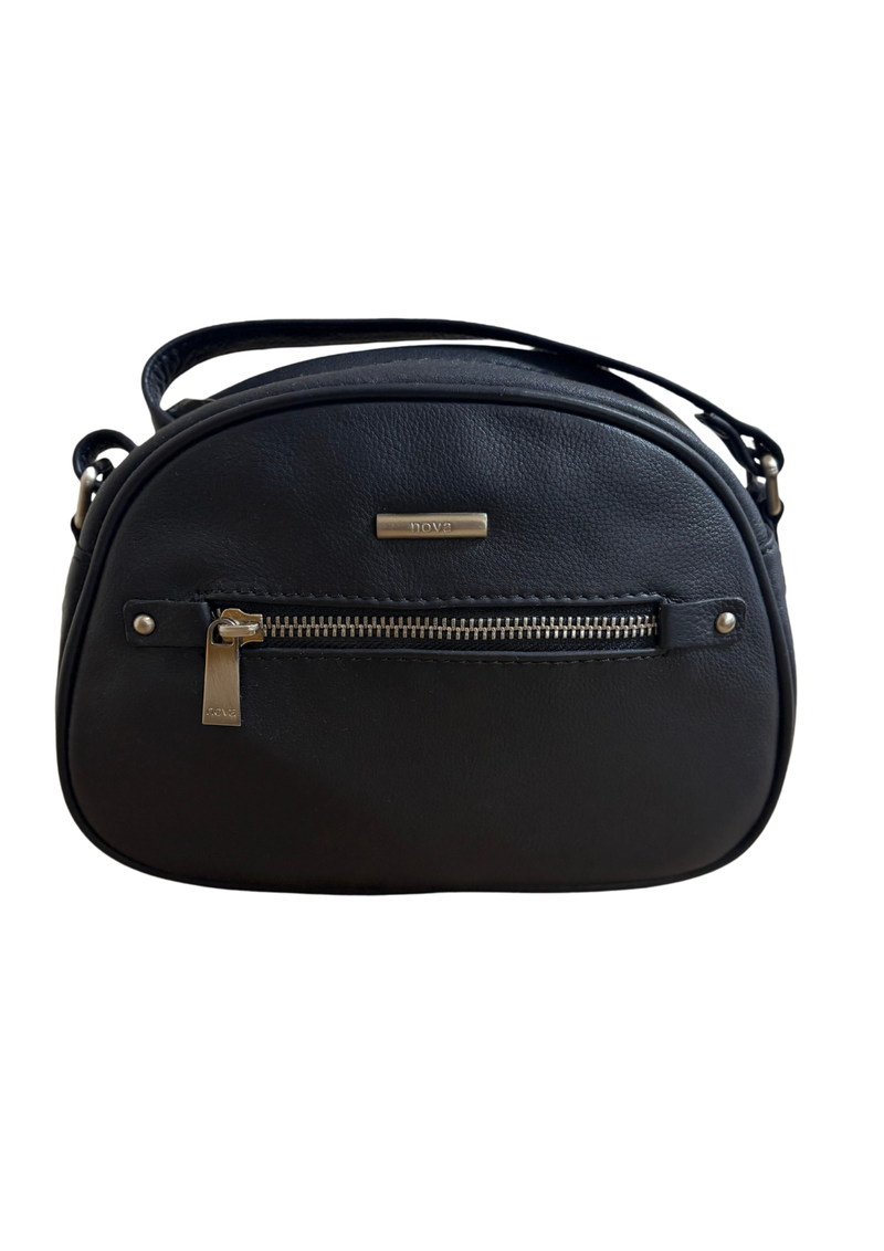 Round Leather Bag