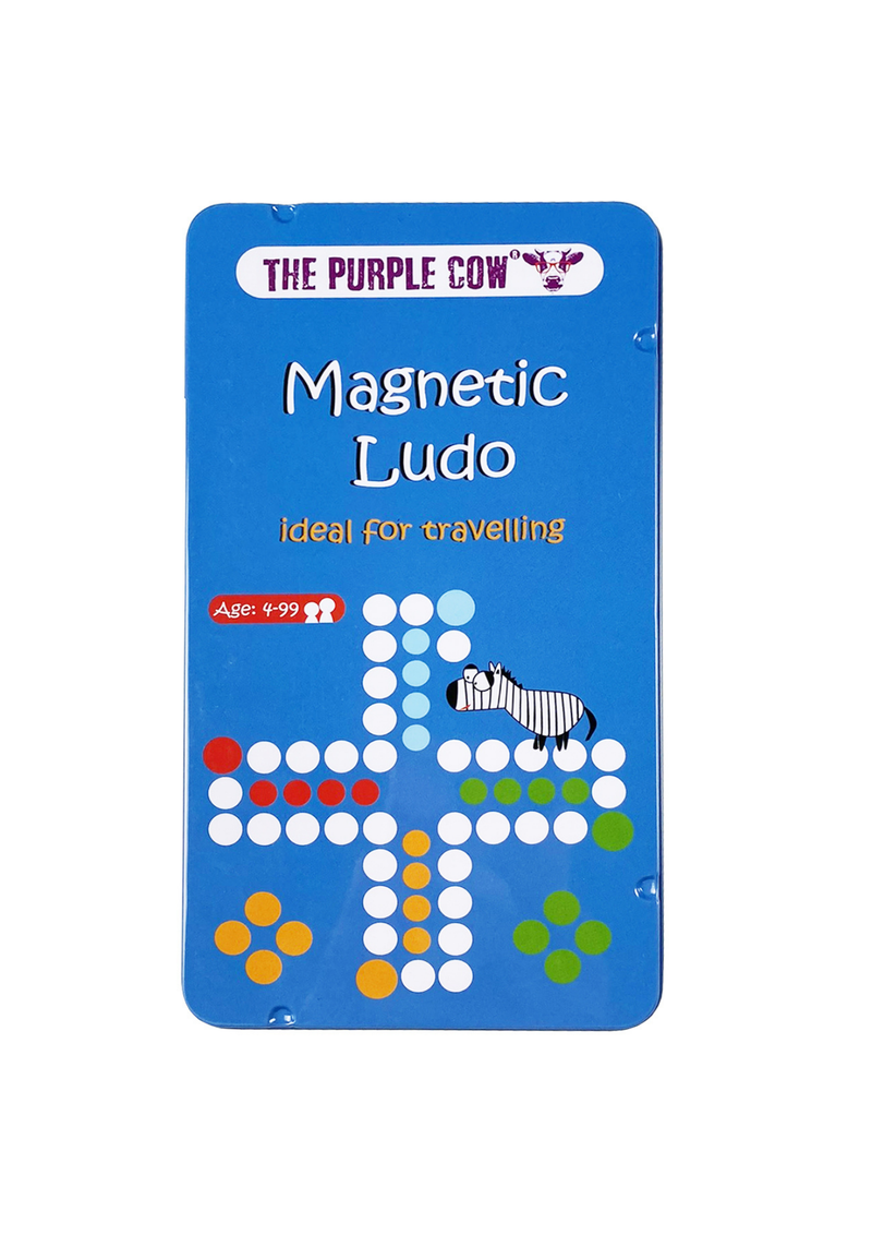 An image of the University Games Ludo Magnetic Travel Game