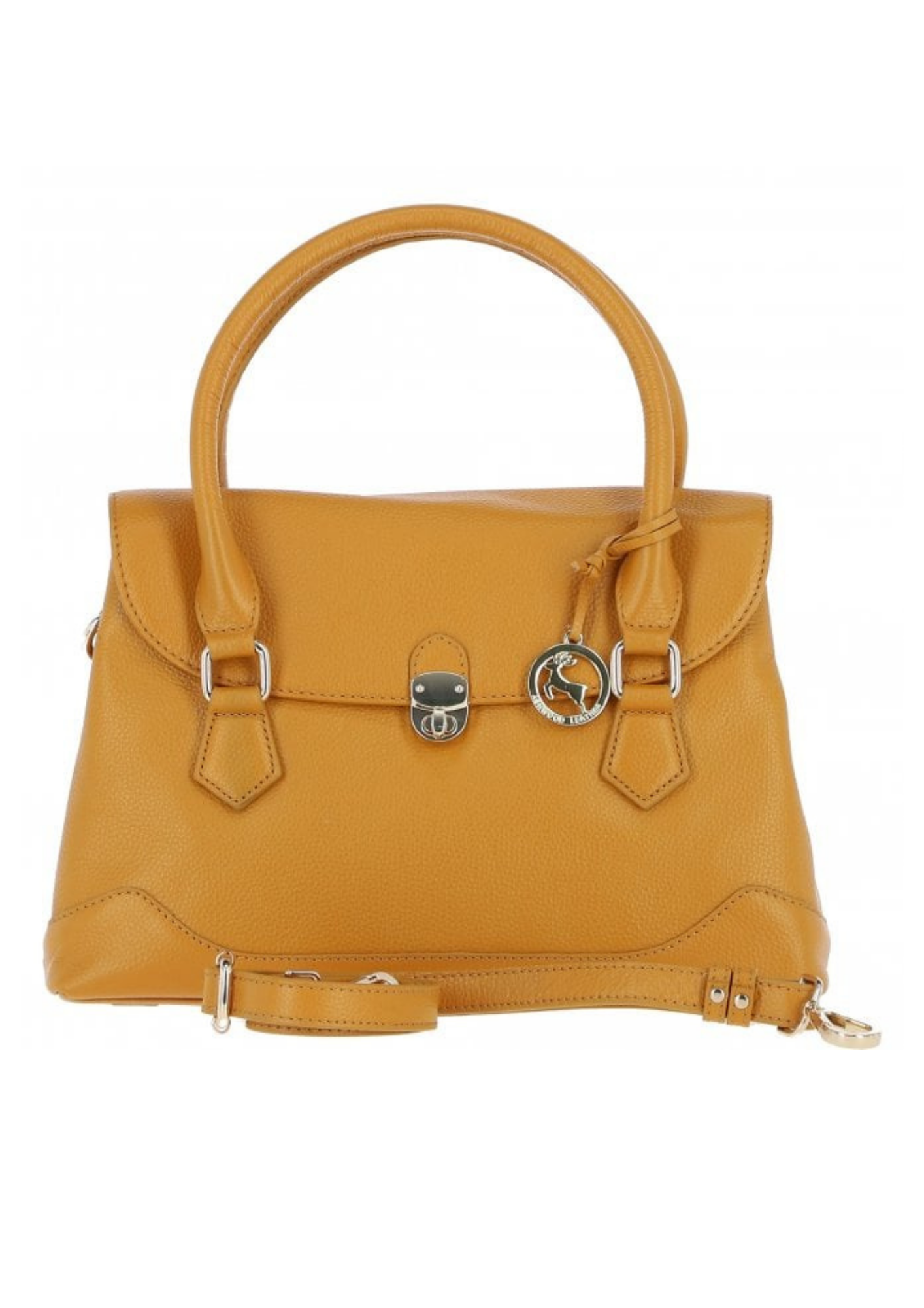 An image of the Ashwood Leather Leather Shoulder Bag with Crossbody Strap