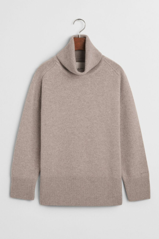 An image of the Gant Herringbone Detail Rollneck