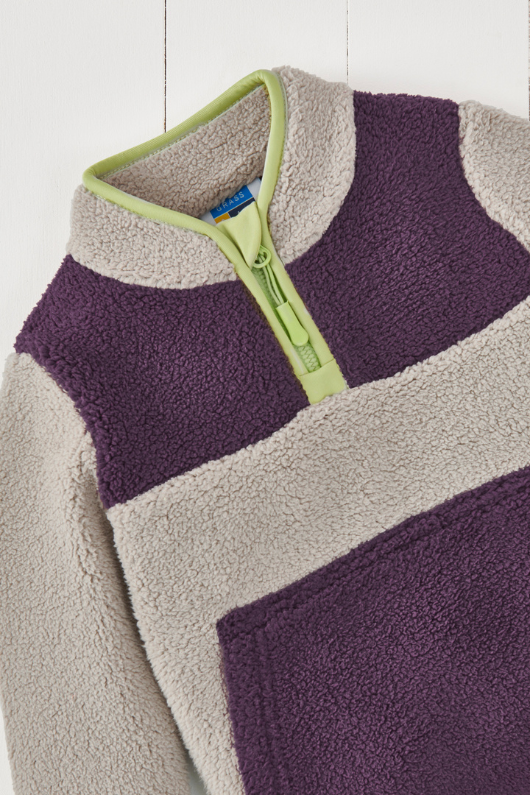 An image of the Grass & Air Borg 1/4 Zip Jumper