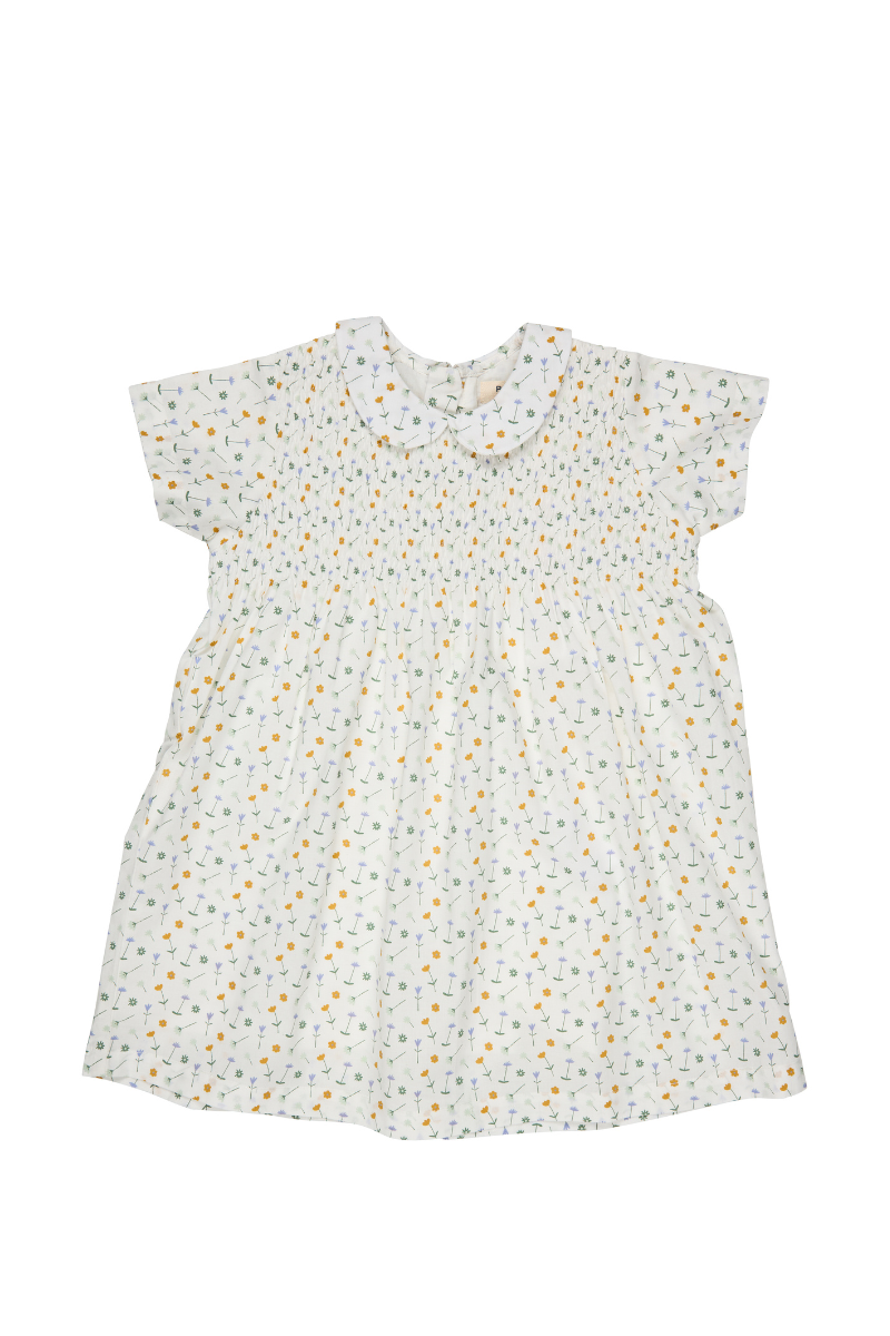 Smock Peter Pan Collar Dress