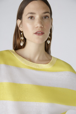 An image of the Oui Block Stripe Jumper