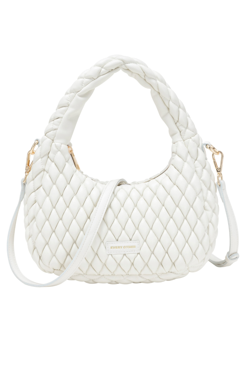 An image of the Every Other Quilted Grab/Cross Body Bag