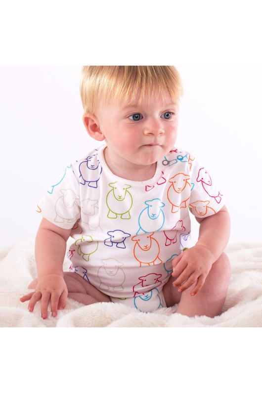 An image of the The Herdy Company Baby Marra Bodysuit Set