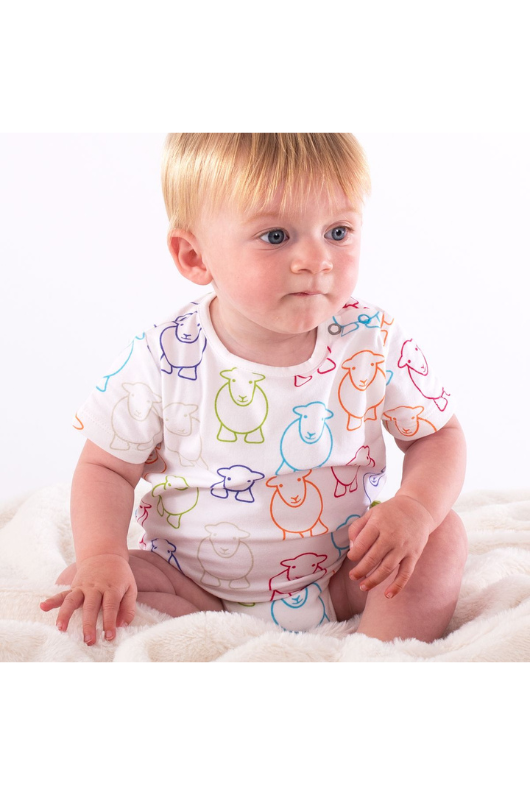 The Herdy Company Baby Marra Bodysuit Set of two.