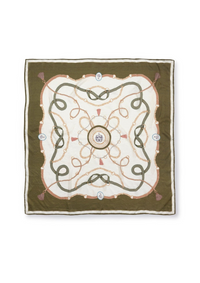An image of the Hicks & Brown The Melford Silk Scarf