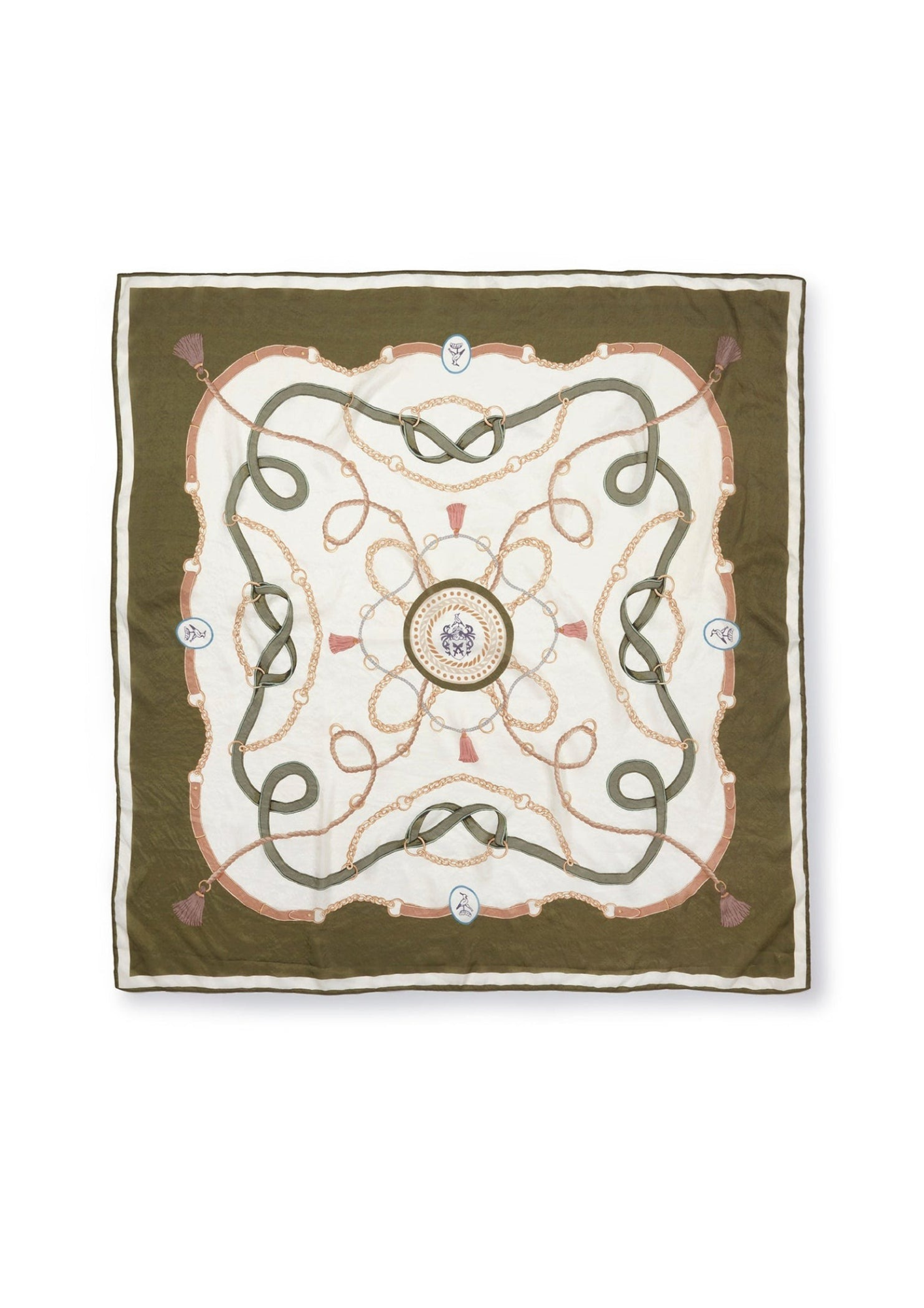 An image of the Hicks & Brown The Melford Silk Scarf