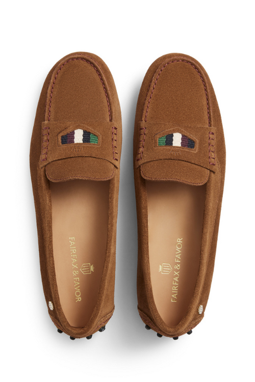 An image of the Fairfax & Favor Fairfax & Favor Boston Suede Driver