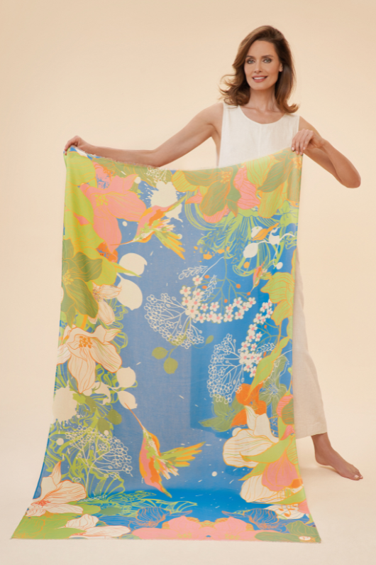 An image of the Powder Printed Scarf