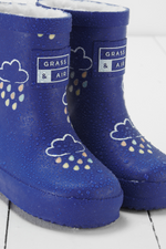 An image of the Grass & Air Colour Changing Kids Wellies
