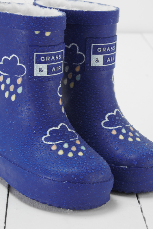 An image of the Grass & Air Colour Changing Kids Wellies