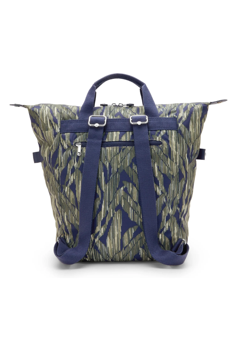 Art Backpack Striped Grass