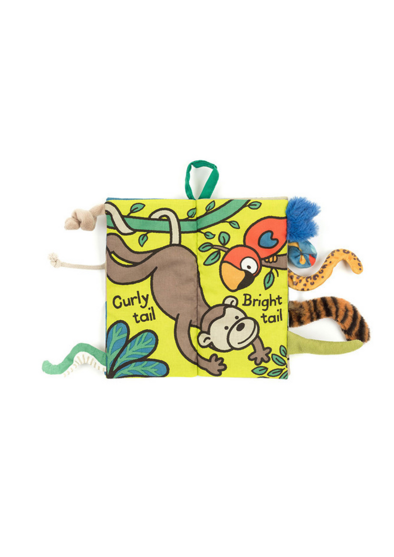 An image of the Jellycat Jellycat Jungly Tails Book