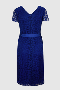 An image of the Bianca Darcey Short Sleeve Lace Dress