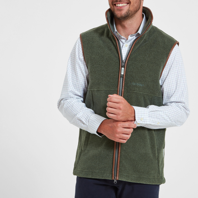 An image of the Schoffel Oakham Fleece Gilet