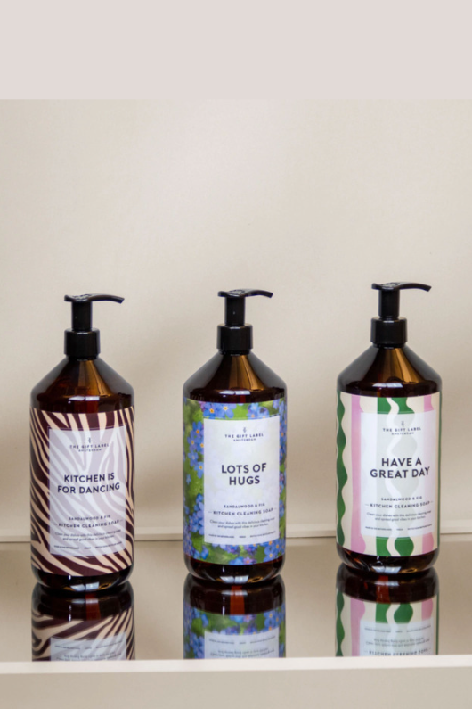 An image of the The Gift Label Kitchen Cleaning Soap 1000ml
