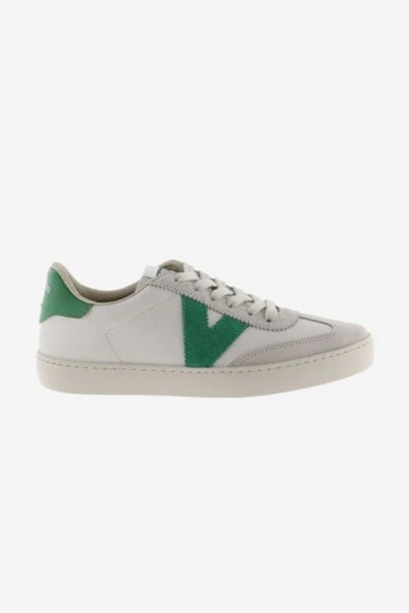 An image of the Victoria Berlin Faux Leather & Suede Cyclist Trainer