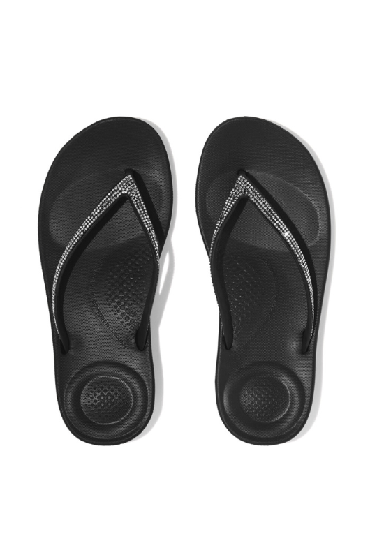 An image of the Fitflop Iqushion Sparkle Flip-Flops