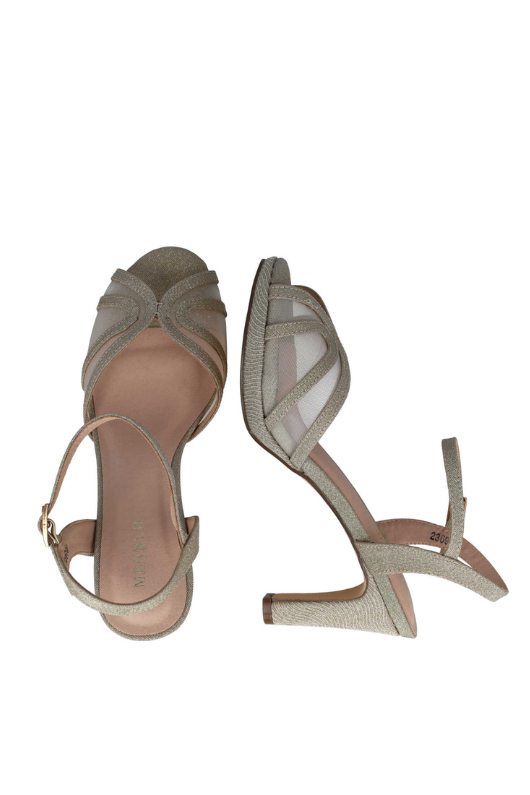 An image of the Menbur High Heel Strappy Sandal