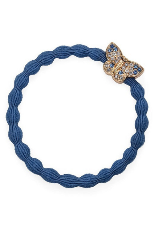 An image of the By Eloise Bling Butterfly Elastic Hairband