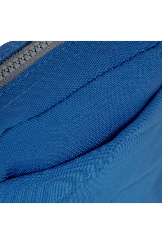 An image of the Roka London Bond Galactic Blue Recycled Canvas Crossbody Bag.