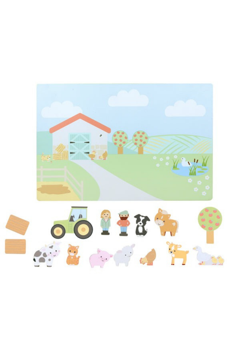 An image of the Orange Tree Toys Magnetic Picture Board
