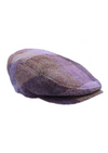 An image of the Heather Accessories Kelty Harris Tweed Ladies Flat Cap