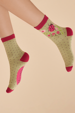 An image of the Powder Ankle Socks