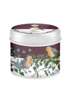 An image of the The Country Candle Company Emma Lawrence Festive Designs Tin Candle