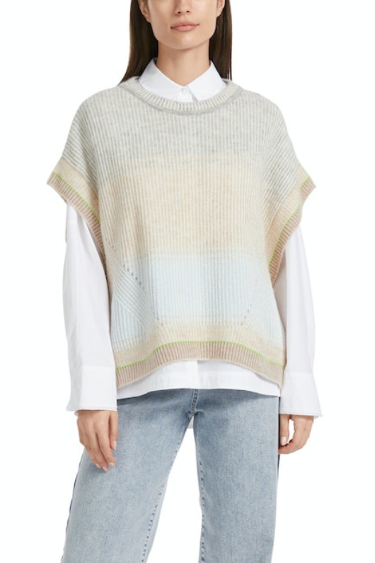An image of the Marc Cain Wool, Cashmere Mix Knitted Vest
