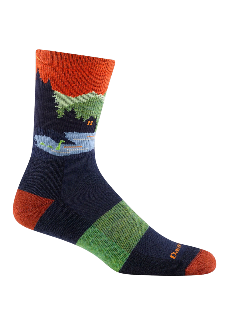 An image of the Darn Tough Close Encounters Micro Crew Midweight Hiking Socks