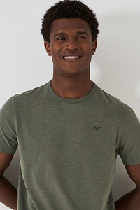 An image of the Crew Clothing Slub T-Shirt