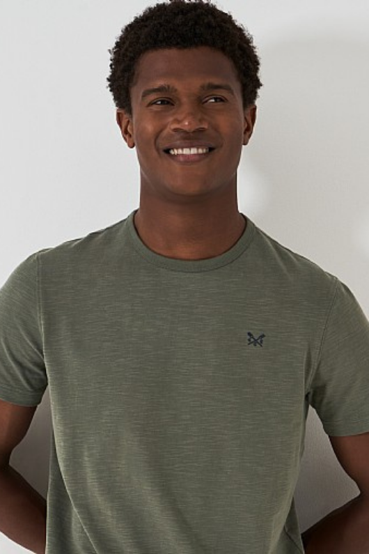 An image of the Crew Clothing Slub T-Shirt