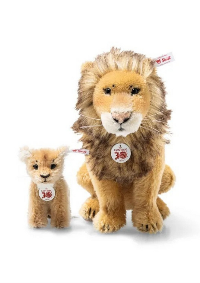 An image of the Steiff Steiff Disney Lion King Mufasa & Simba 30th Anniversary