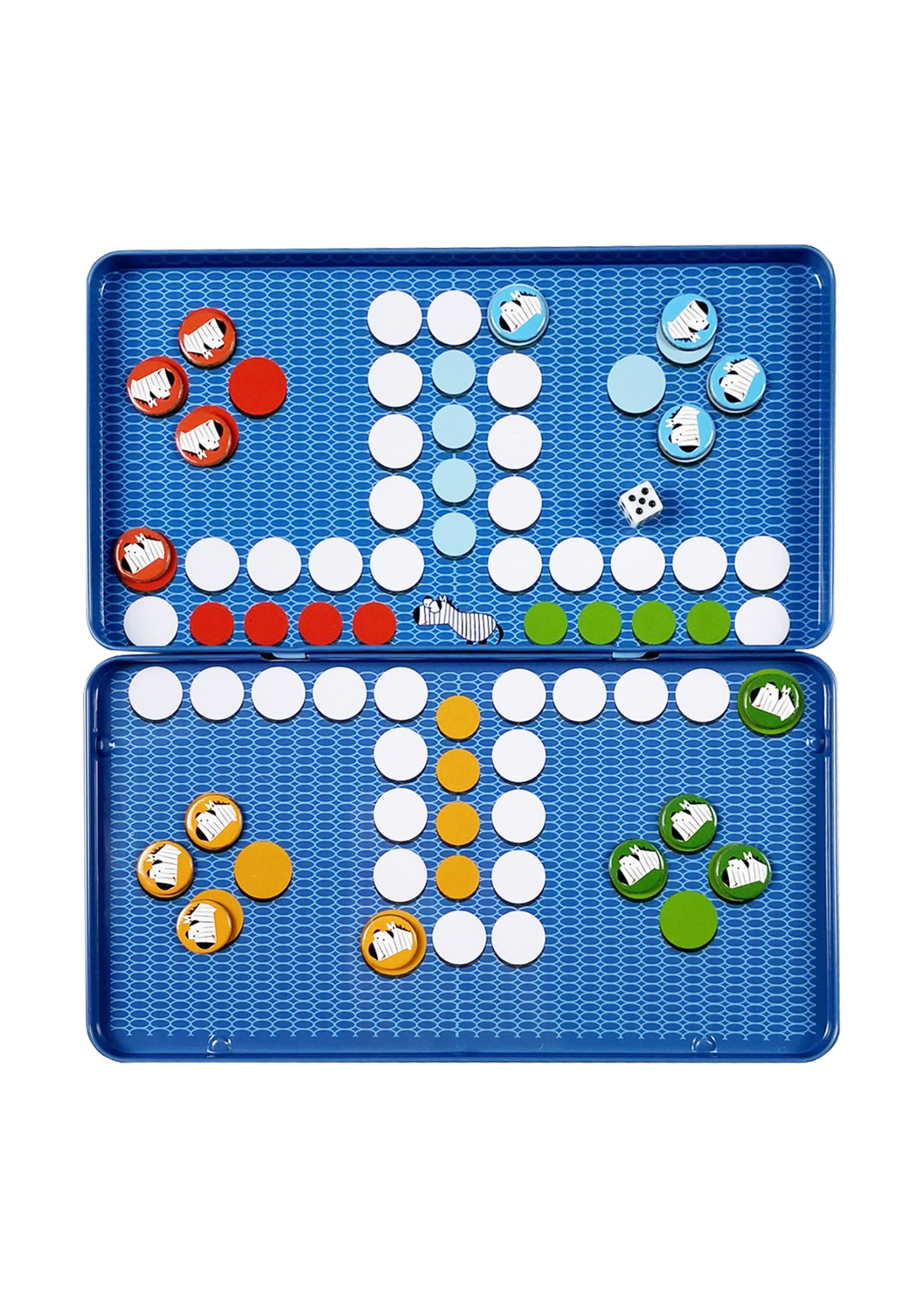 An image of the University Games Ludo Magnetic Travel Game
