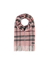 An image of the Fraas Fraas Plaid Cashmink Wrap