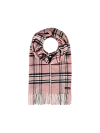 An image of the Fraas Fraas Plaid Cashmink Wrap