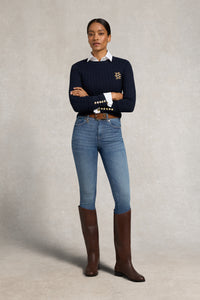 An image of the Holland Cooper Contour Skinny Jean