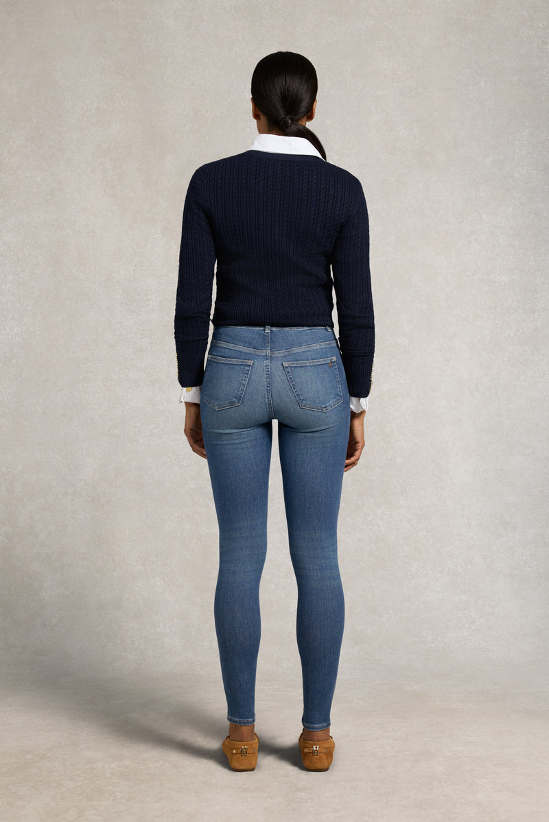 An image of the Holland Cooper Contour Skinny Jean