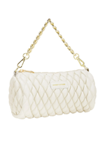 An image of the Every Other Quilt Detail Cylinder Cross Body Bag