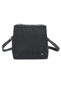An image of the Earthsquared Plain Wool Logan Bag