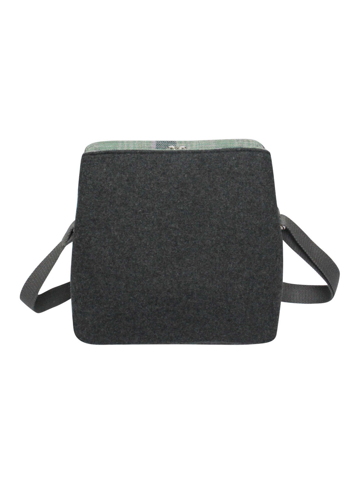 An image of the Earthsquared Plain Wool Logan Bag