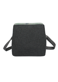 An image of the Earthsquared Plain Wool Logan Bag