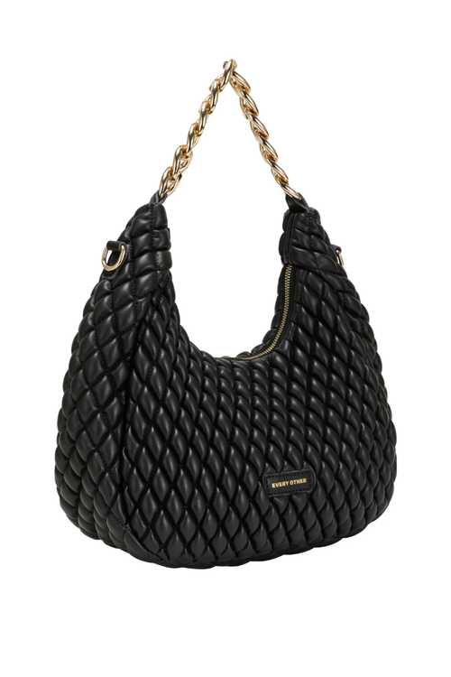 An image of the Every Other Quilt Detail Shoulder Bag
